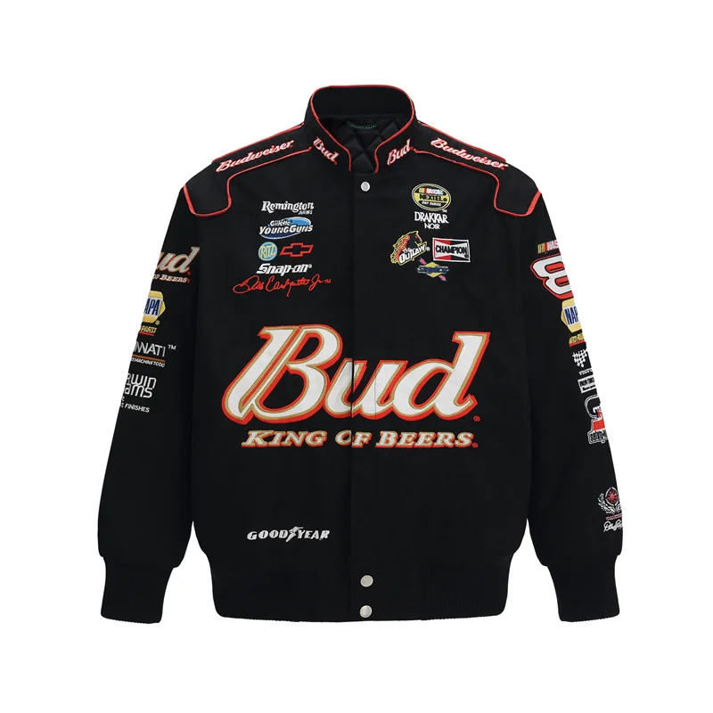Budweiser Nascar Jacket | Budweiser Racing Jacket | F1 Vintage